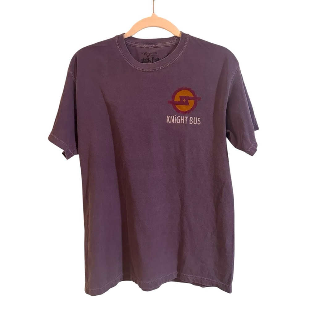 Harry Potter Purple Knight Bus T-Shirt Unisex Medium